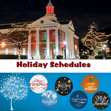 holiday schedules