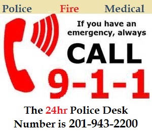 call 911 for emegencies