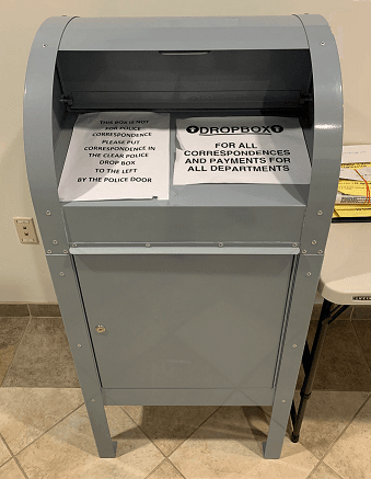Lobby drop box
