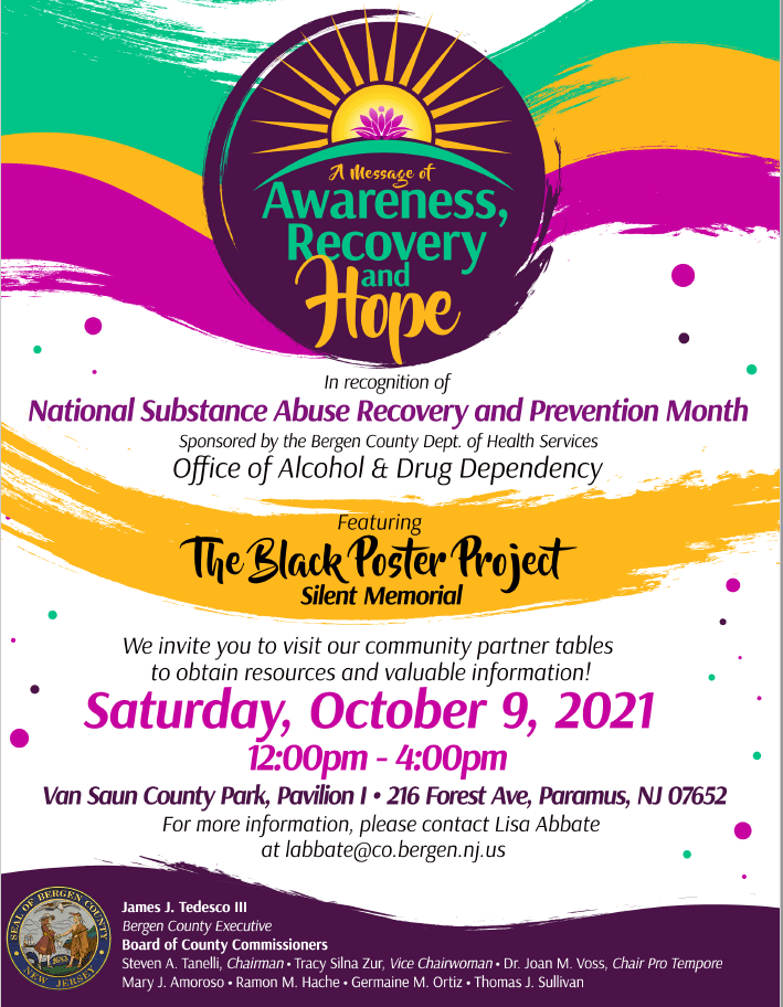 NATIONAL SUBSTANCE ABUSE RECOVERY PREVENTION MONTH