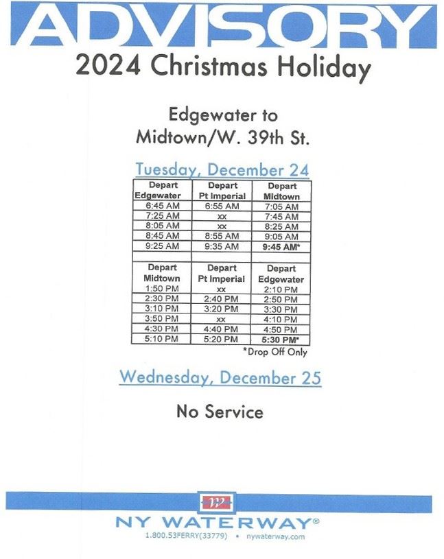 ny waterwat xmas 2024